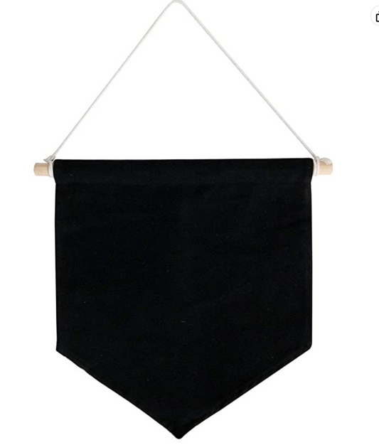 Blank Cotton Canvas Hanging Wall Flags